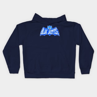 Blue Justice Kids Hoodie